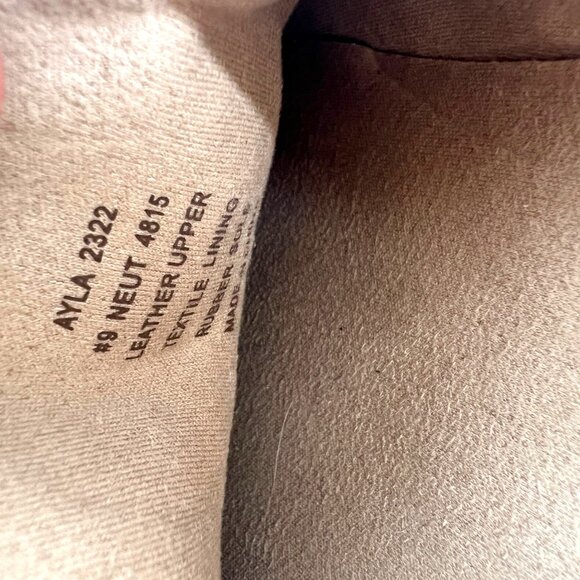 ABEO Ayla Encore Slip-On Gray Leather Casual Shoes Neutral Support Comfort Size - Picture 9 of 9